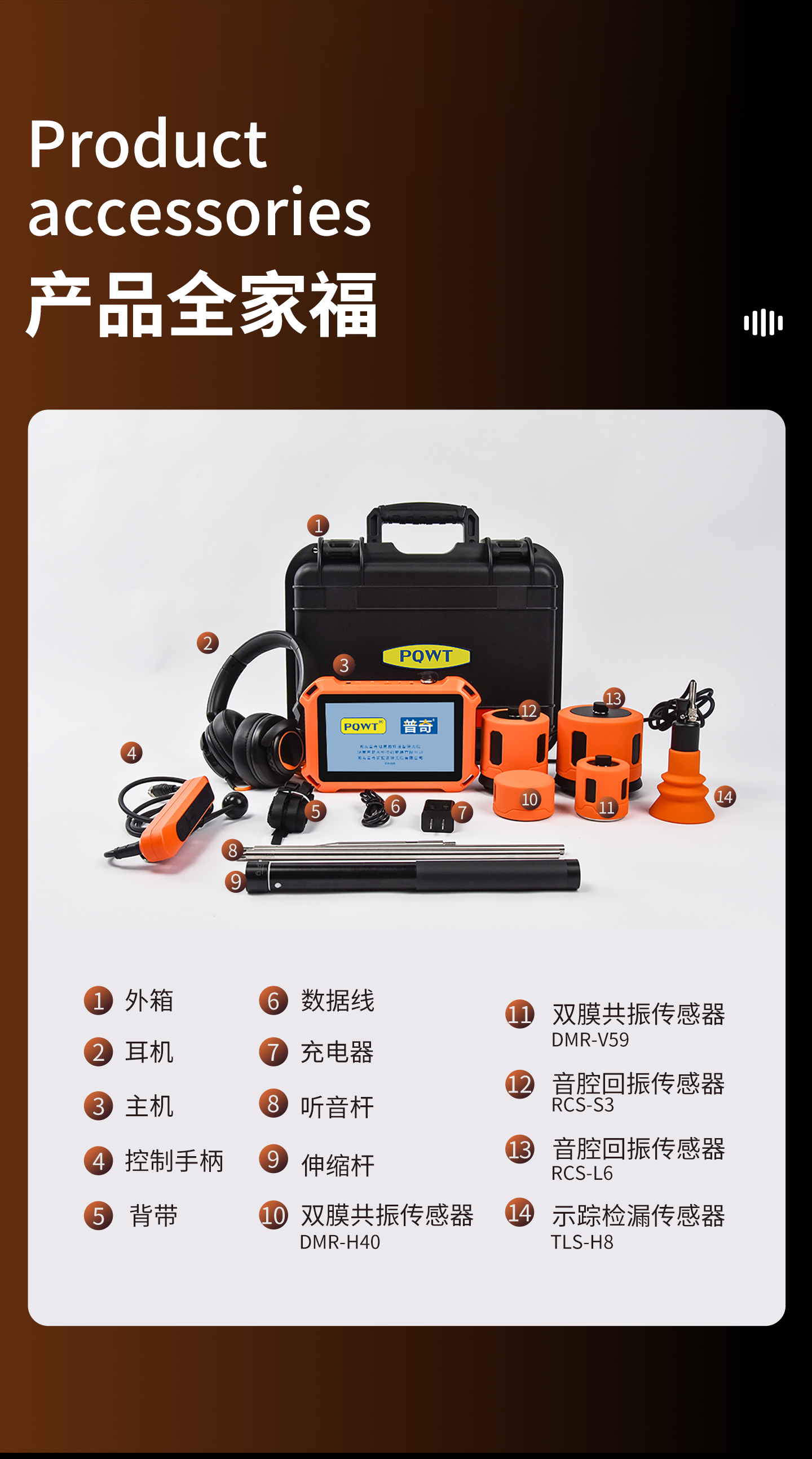 普奇PQ125E漏水检测仪