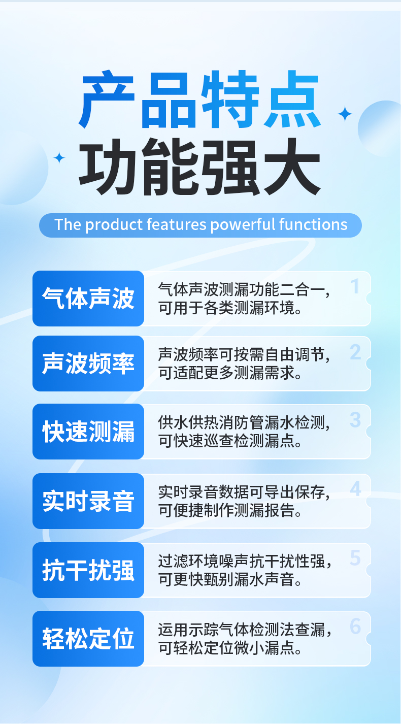 普奇L9000听音示踪气体检漏仪